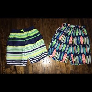 Set of 2 Boys Swim Trunks